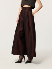 Chinese-style Palazzo Pants